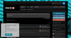Desktop Screenshot of greenday2k.net
